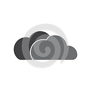 Cloud logo vector template