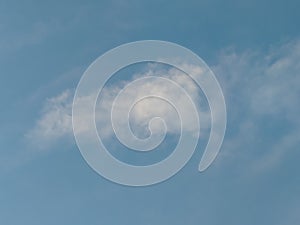 Some cloud see in sky