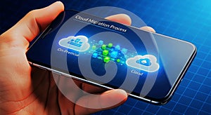 Cloud Migration Process on Smartphone