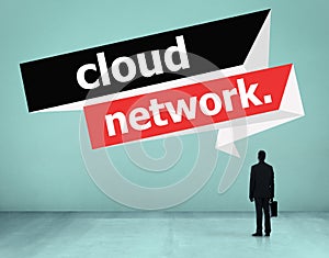 Cloud Network Computing Storage Online Concept