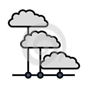 Cloud Network Icon