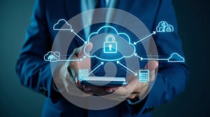 Cloud Network Security and Data Flow Visualization