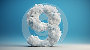 Cloud of the number nine