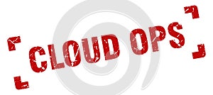 cloud ops stamp