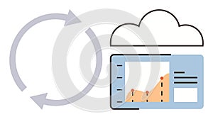 Cloud-Based Data Synchronization with Analytics Dashboard and Progress Tracking