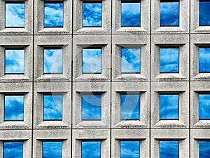 Cloud Reflections In Windows