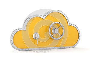 Cloud and safe lock