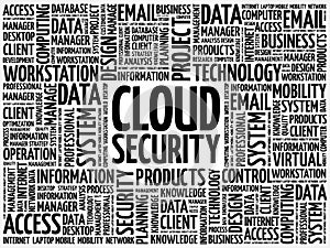 Cloud Security word cloud