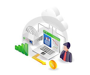 Cloud server tethering wifi for network connection