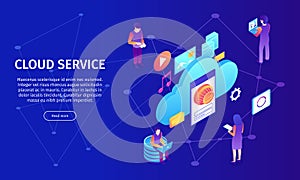 Cloud Services Horizontal Banner