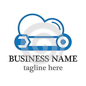 Cloud setting logo