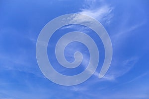 Cloud shape looks like a bird