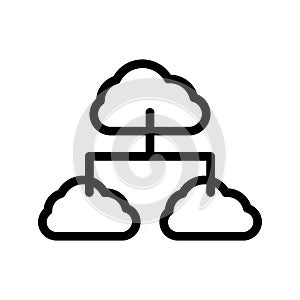 Cloud Sharing Icon