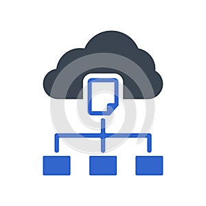 Cloud Sharing Icon