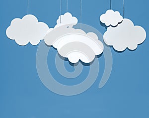 Cloud simple concept ideas minimalist