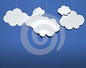 Cloud simple concept ideas minimalist