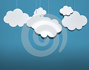 Cloud simple concept ideas minimalist