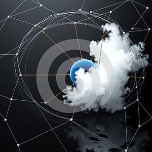 Cloud and Sphere in Network.
