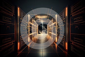 Cloud storage big data centre