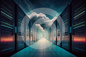 Cloud storage big data centre