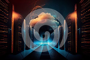 Cloud storage big data centre