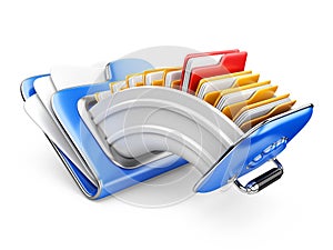 Cloud storage concept