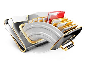 Cloud storage concept