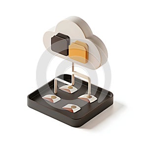 Cloud storage data sharing system image
