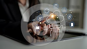 Cloud Storage and Data Synchronization Service Ecosystem Motif