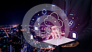 Cloud Storage and Data Synchronization Service Ecosystem Motif
