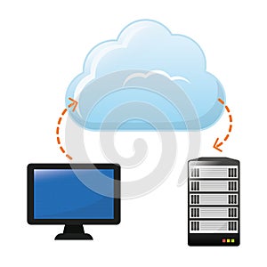cloud storage icon image