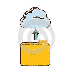 cloud storage icon image