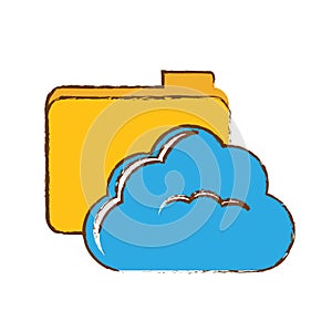 cloud storage icon image
