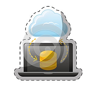 cloud storage icon image