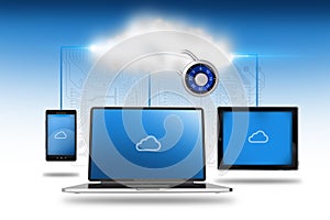 Cloud Storage Illustration