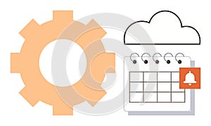 Cloud Storage Integration with Calendar and Notification Settings for Efficient Task Management