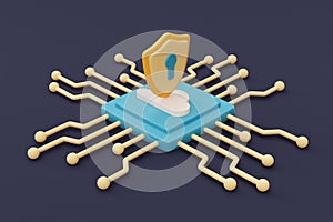 Cloud storage technology concept,with cloud symbol