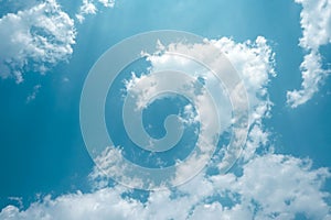Cloud sun and skyscape background