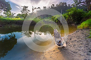 Cloud, sunset at Mentawai photo