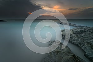 Cloud, sunset, sunrise at Mentawai