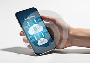 Cloud sync on smartphone