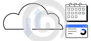 Cloud Synchronization with Data Analytics and Schedule Management Tools