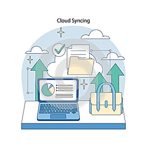 Cloud Syncing Data with Laptop