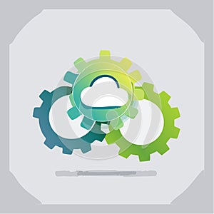 Cloud Technology and Automation System Concept