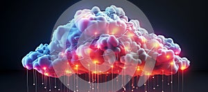 cloud technology, concept AI generated