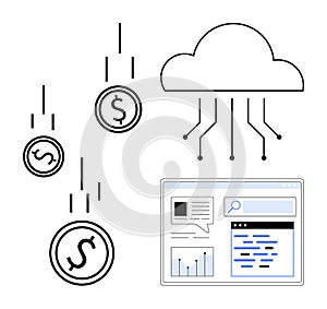 Cloud Technology with Data Automation and Digital Currency Integration