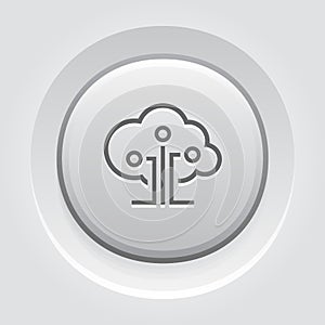 Cloud Technology Icon.