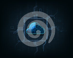Cloud Technology illustration.