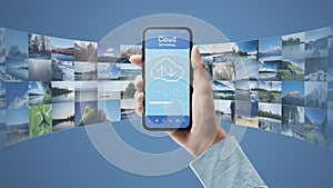 Cloud technology on the smartphone