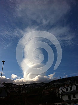 Cloud tornado